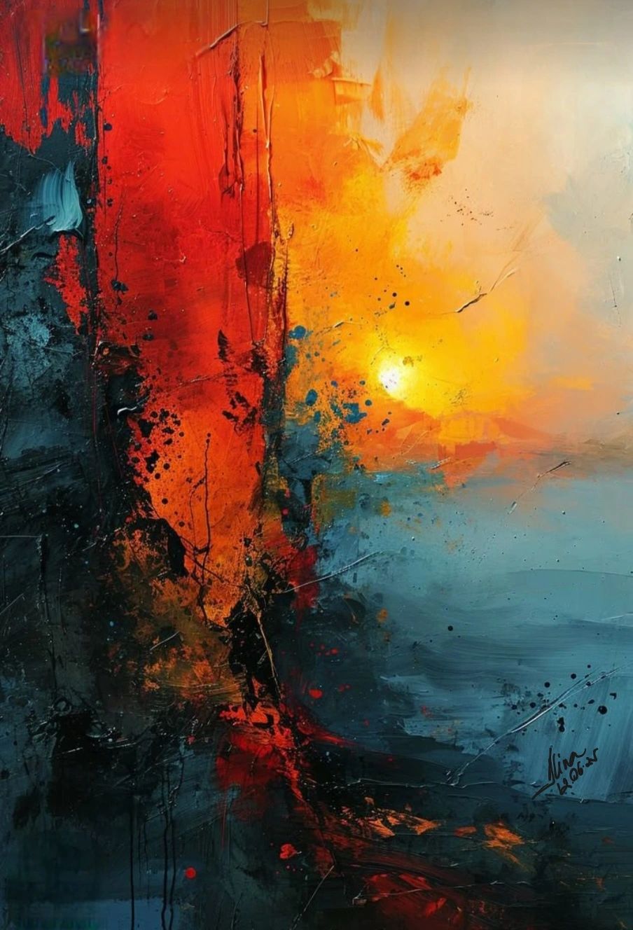 ArteDiAlina.com painting: Abstraction ..